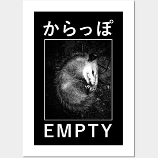 Karappo - Empty Opossum Posters and Art